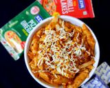 A picture of step 7 of Little millet Red sauce pasta for kids.