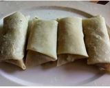 A picture of step 6 of Chicken roll.