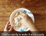 A picture of step 1 of Rice Flour Khasta Namkeen.