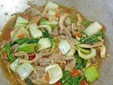 Tumis Sawi Hijau Sambal Terasi