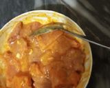 A picture of step 3 of Orange chicken tikka boti.