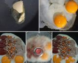 รูปขั้นตอนการทำที่ 2 ของ "Pan Eggs" Breakfast Thai Style ไข่กระทะแบบไม่มีถาดไข่กระทะ🍳😊
