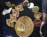 Sprouts veg curd stuffed paratha of Oats recipe step 6 photo