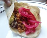 Foto del paso 9 de la receta: Fajitas🌮🥕🥑 veganas🌮🌰