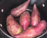 A picture of step 2 of Boiled Sweet Potato.