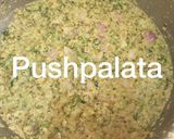 A picture of step 3 of Moong dal bada.