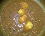 A picture of step 7 of Anda curry.