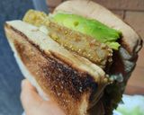 Foto del paso 9 de la receta: Sándwich🍱🥪 de tofu y vegetales🥗..