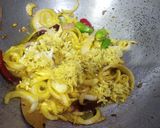 A picture of step 2 of Duck egg curry.