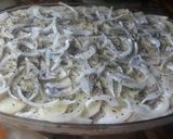 Foto del paso 6 de la receta: Focaccia de longaniza, papa y cebolla😲😰