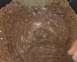 A picture of step 4 of Bourbon biscuit cake | 3 ingredients cake recipe without oven.