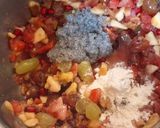 A picture of step 2 of Mix fruit Roohafza Drink.