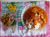 Guiso de pollo con arroz