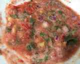 A picture of step 3 of Fresh Tomato Salsa.