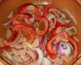 Foto del paso 1 de la receta: Alambre de salchicha y surimi 🍲
