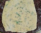 A picture of step 7 of Soya Square parantha.
