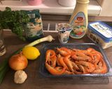 Gyors garnélás ragu recept fázis 1 fotója