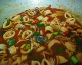 Foto langkah ke 4 dari resep Cumi Saos Tiram.