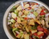 A picture of step 5 of Apple  Chatpata  mix veg  salad.