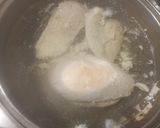 Foto del paso 1 de la receta: Ravioles Caseros Rellenos de Pollo, Mortadela y Espinaca con Salsa de Pollo