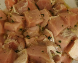 Foto del paso 2 de la receta: "Raxo a Galega" con pimientos de Padrón y patatas fritas