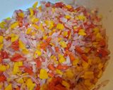 A picture of step 2 of Prawn & Chorizo Risotto.
