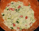 A picture of step 2 of Couscous Salad with Avocado.