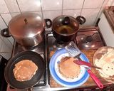 Foto del paso 4 de la receta: Panqueque de plátano-Avena Sin leche