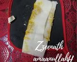 A picture of step 3 of Indian Style Spring Roll Mutabbaq.