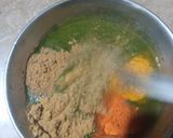 A picture of step 4 of Hara masala chicken.
