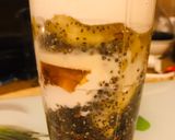 Φωτογραφία βήματος 1 της συνταγής Smoothie με ανανά, τζίντζερ, τσία, μέλι και κανέλα!