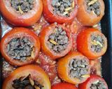 صورة لخطوة 3 من وصفة البندورة المحشيه 🍅