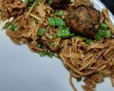 A picture of step 9 of Triple Schezwan Fried Rice.
