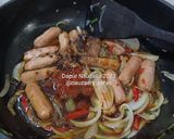 Foto langkah ke 3 dari resep Sosis Saus Kecap Lada Hitam.