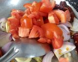 A picture of step 1 of Tomato onion chutney.