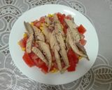 Foto del paso 1 de la receta Ensalada de tomate y caballa