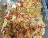 Foto del paso 3 de la receta: Empanadillas de atún, huevo, pimiento y olivas