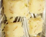 A picture of step 8 of Coconut Barfi.