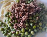 Foto del paso 11 de la receta: Espaguettis🍝con🧆mucha proteina🫛y cariño🥩🥰🍝