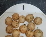A picture of step 5 of Dahi wada for fast (Falhari dahi wada).