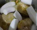 صورة لخطوة 2 من وصفة طاجين اللفت بالدجاج