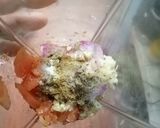 Foto del paso 2 de la receta: Cerdo en salsa de vino con arroz ajonjolí y ensalada