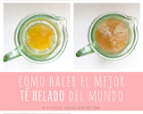 Foto del paso 4 de la receta: El mejor té helado con frutas de todo el universo!! Receta natural, saludable, refrescante, fácil y riquísima!