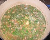 A picture of step 4 of Zuppa Toscana.