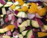 A picture of step 4 of Moussaka with a twist.