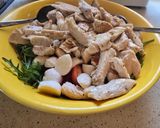 Rukkolás csirkemellsaláta recept fázis 5 fotója
