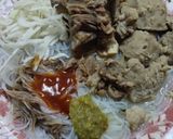 Gambar langkah 7 resipi Set Bakso Lengkap.