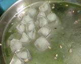A picture of step 11 of Sambar idli.
