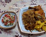 عکس مرحله 3 از دستور مرغ و لَلَک (گمنه)