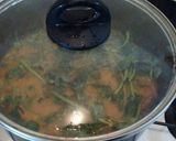 A picture of step 10 of Pork with Purslane in Mixed Salsa.